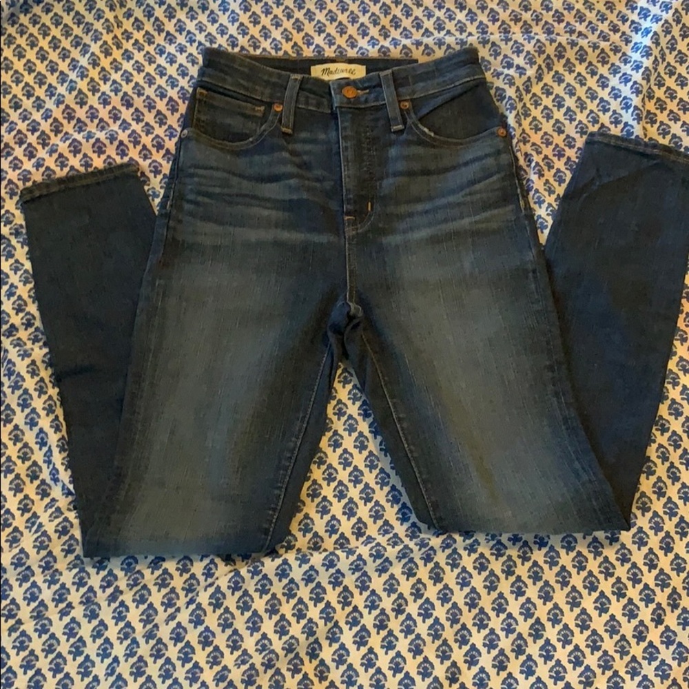 NWT! Madewell curvy high rise skinny